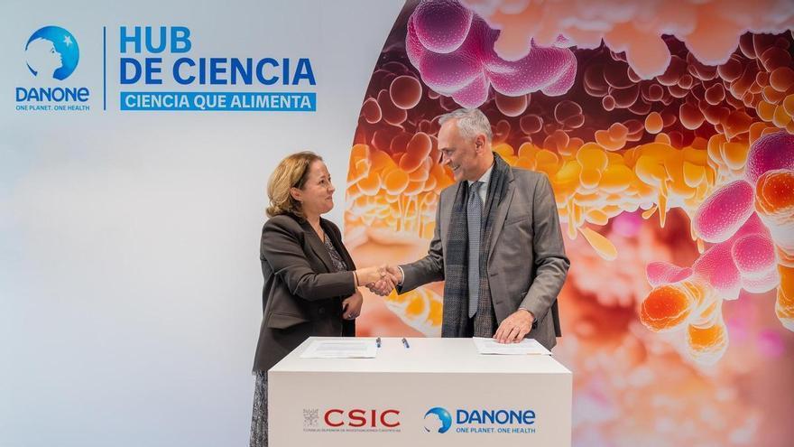 Danone colaborará con el CSIC para investigar cómo el yogur contribuye a la longevidad y previene la diabetes