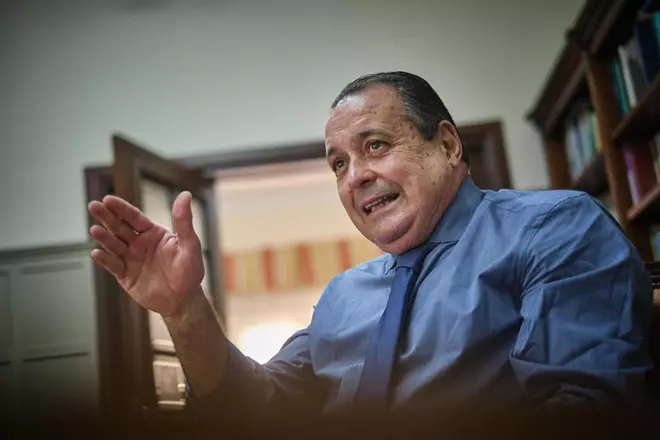 Entrevista al nuevo consejero de Sanidad, Blas Trujillo