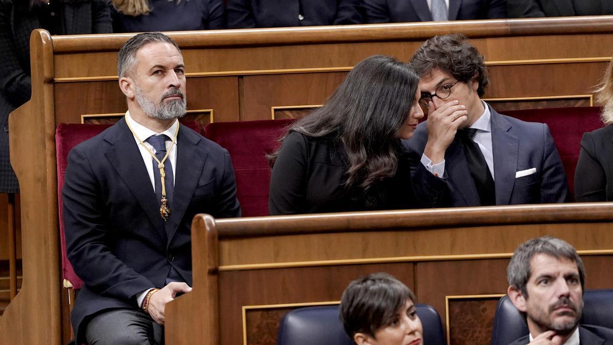El Papa León XIV, en el Congreso de los Diputados. Abascal, Vox.