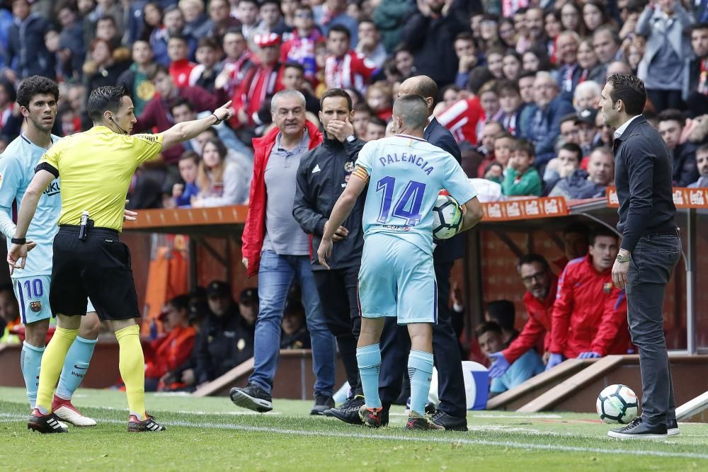 Sporting - Barclona B, en imágenes