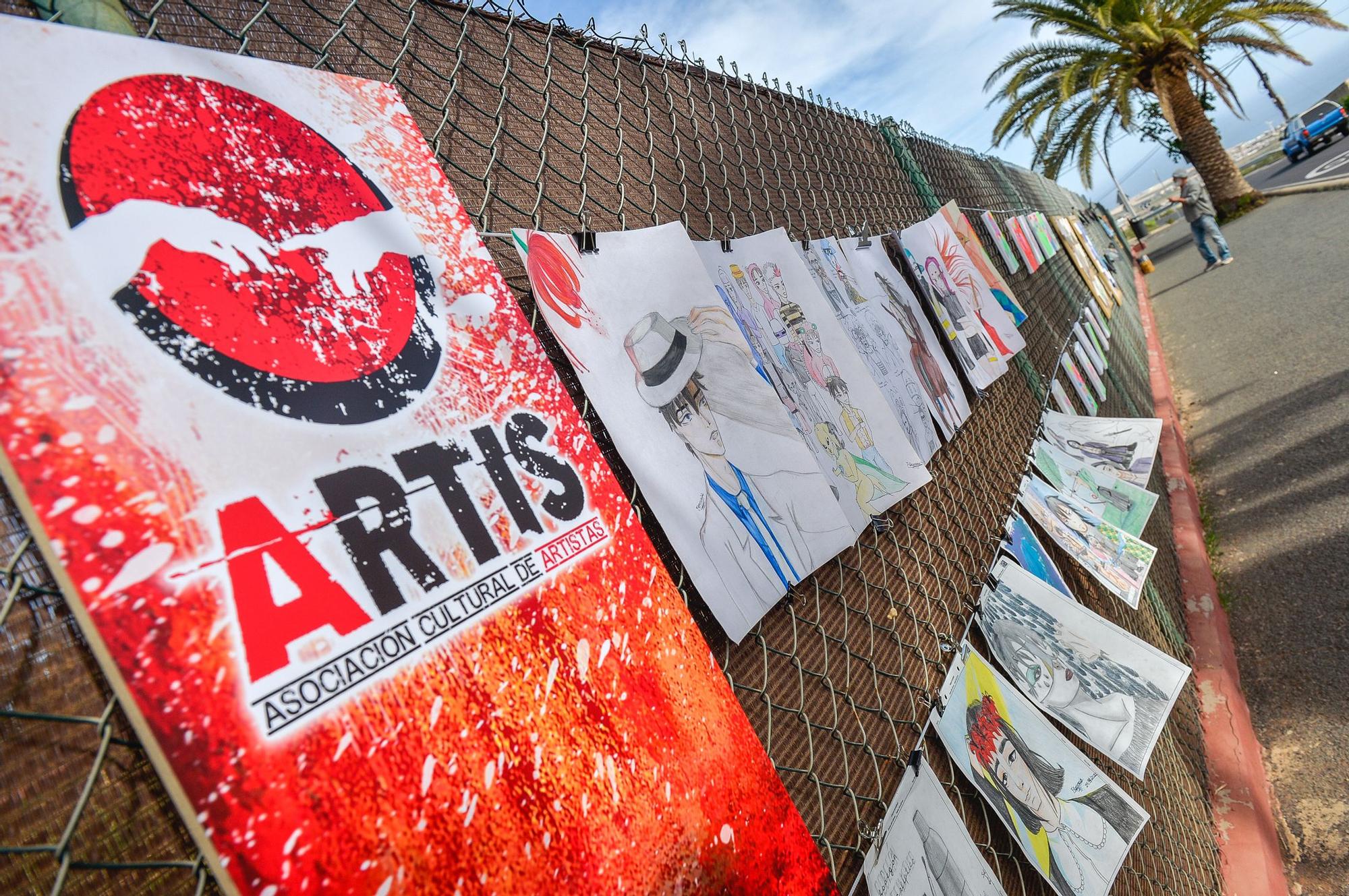 'Artis in vía', ruta de exposición en la calle, en Ingenio
