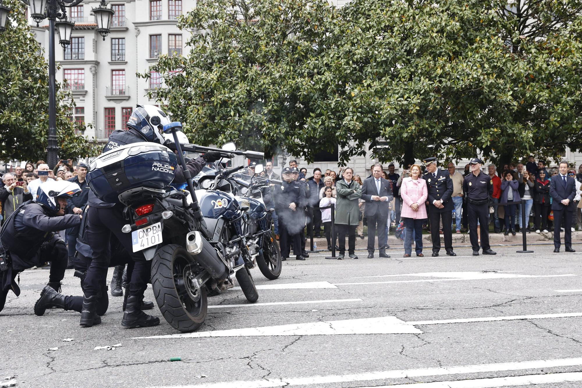  Exhibición de la Policía Nacional como cierre de la Feria de la Ascensión.