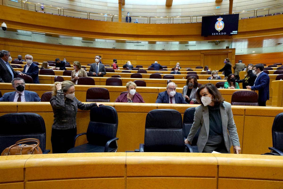 Sesión de control al Gobierno en el Senado.