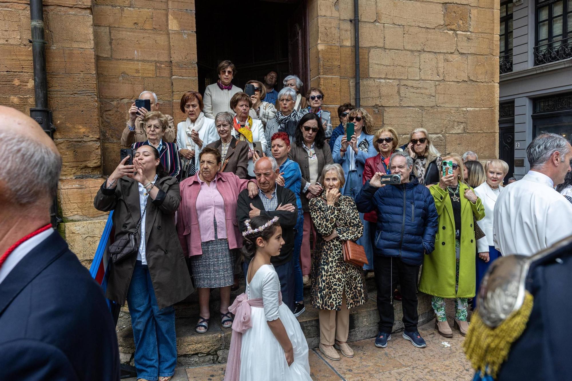 Celebración del Corpus en la Catedral de Oviedo