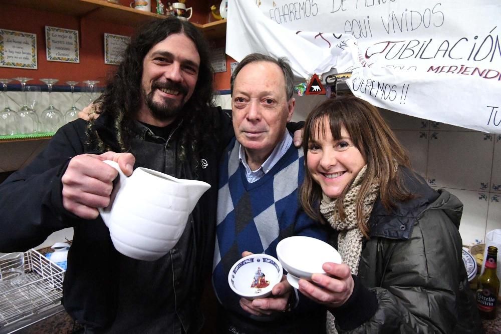 Despedida a la taberna A Cunquiña