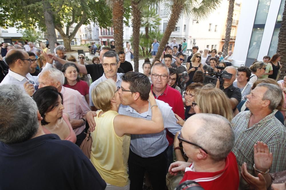 Primer acto como alcalde de Jorge Rodríguez tras su detención