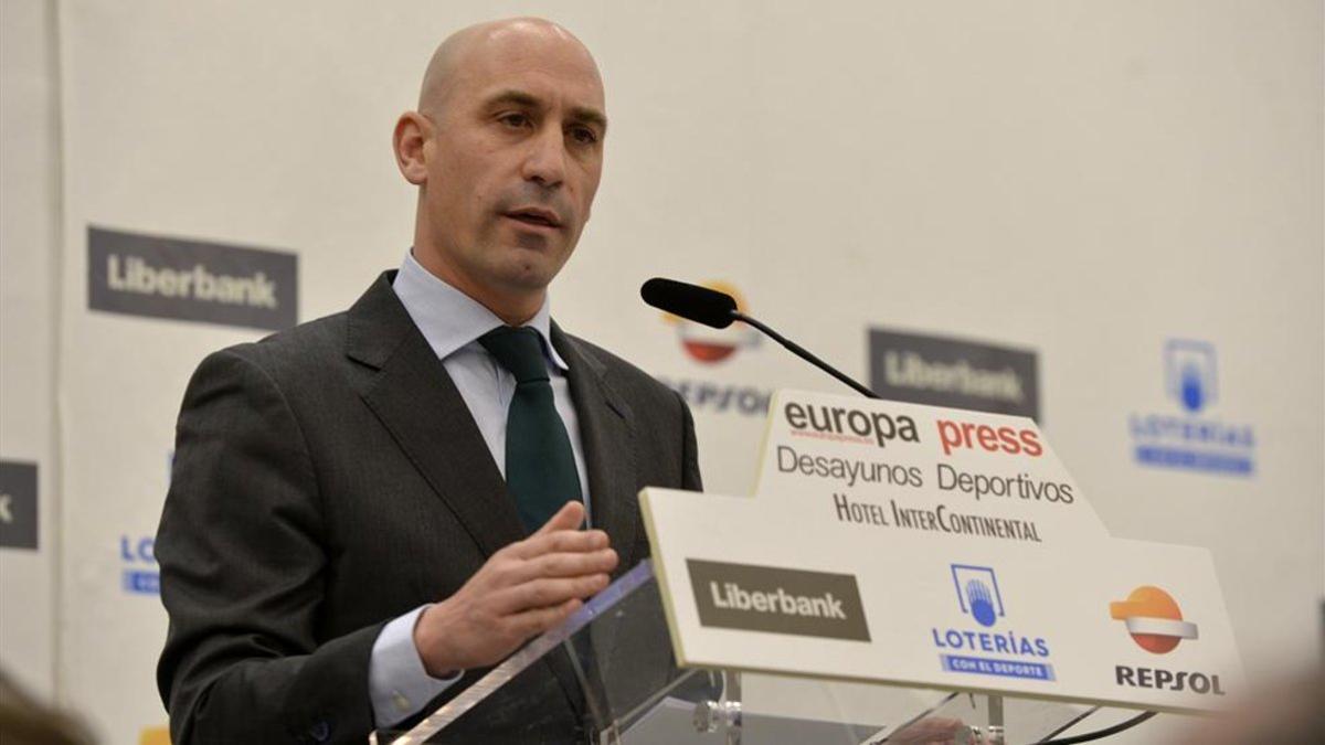 Luis Rubiales, presidente de la RFEF