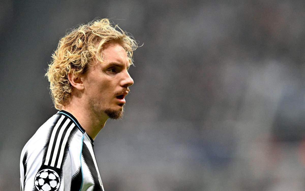 NEWCASTLE (United Kingdom), 05/11/2025.- Nick Woltemade of Newcastle looks on during the UEFA Champions League league phase match between Newcastle United and Athletic Club, in Newcastle, Britain, 05 November 2025. (Liga de Campeones, Reino Unido) EFE/EPA/PETER POWELL. newcastle . athletic bilbao. liga campeones 2025/2026 newcastle . athletic bilbao. 04. accion. st james park