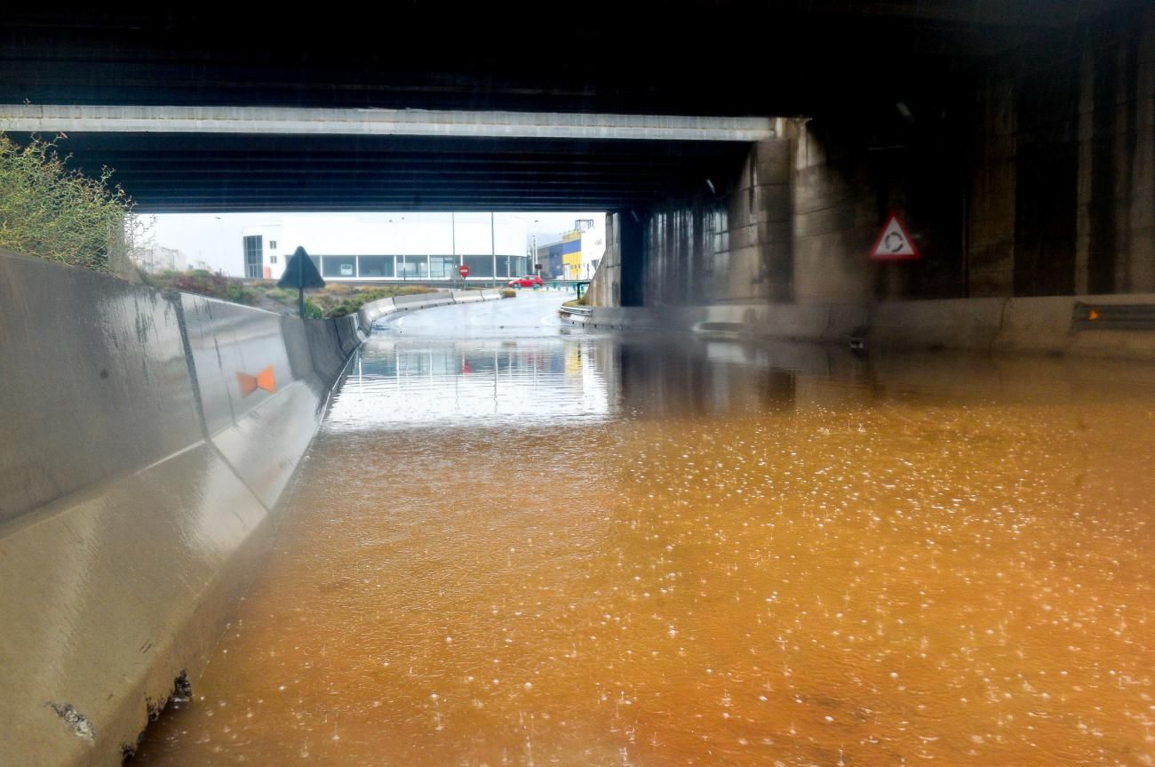 El paso de Hermine por el sur grancanario este domingo