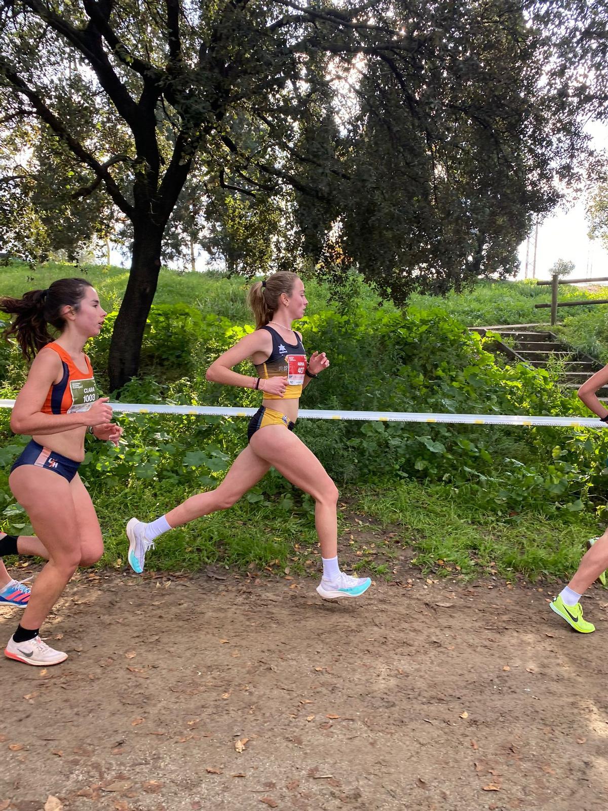 L'atleta del CA Igualada Anna Torras