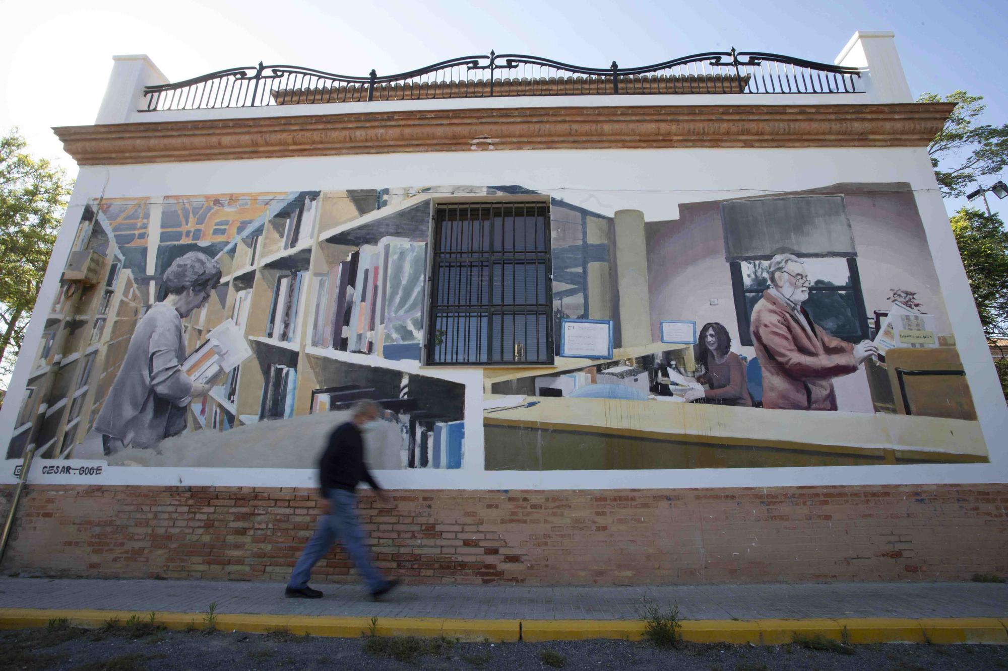 La ruta "Més Que Murs" del arte urbano en Sagunt.