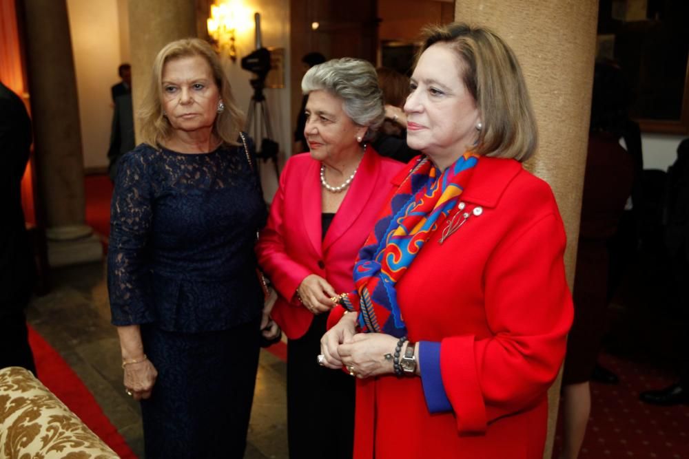 Ambiente en el hotel de la Reconquista la mañana del día de entrega del los premios Princesa de Asturias