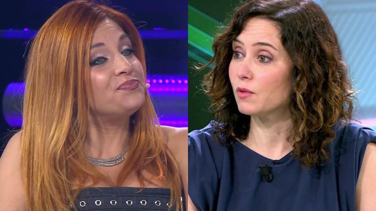 Leire Martínez en 'OT' / Ayuso en 'El programa de AR'