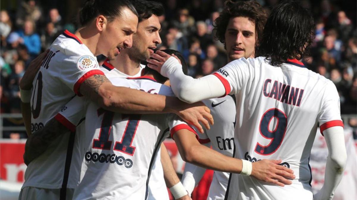 El PSG superó al Troyes con mucha facilidad