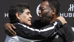 Maradona y Pelé