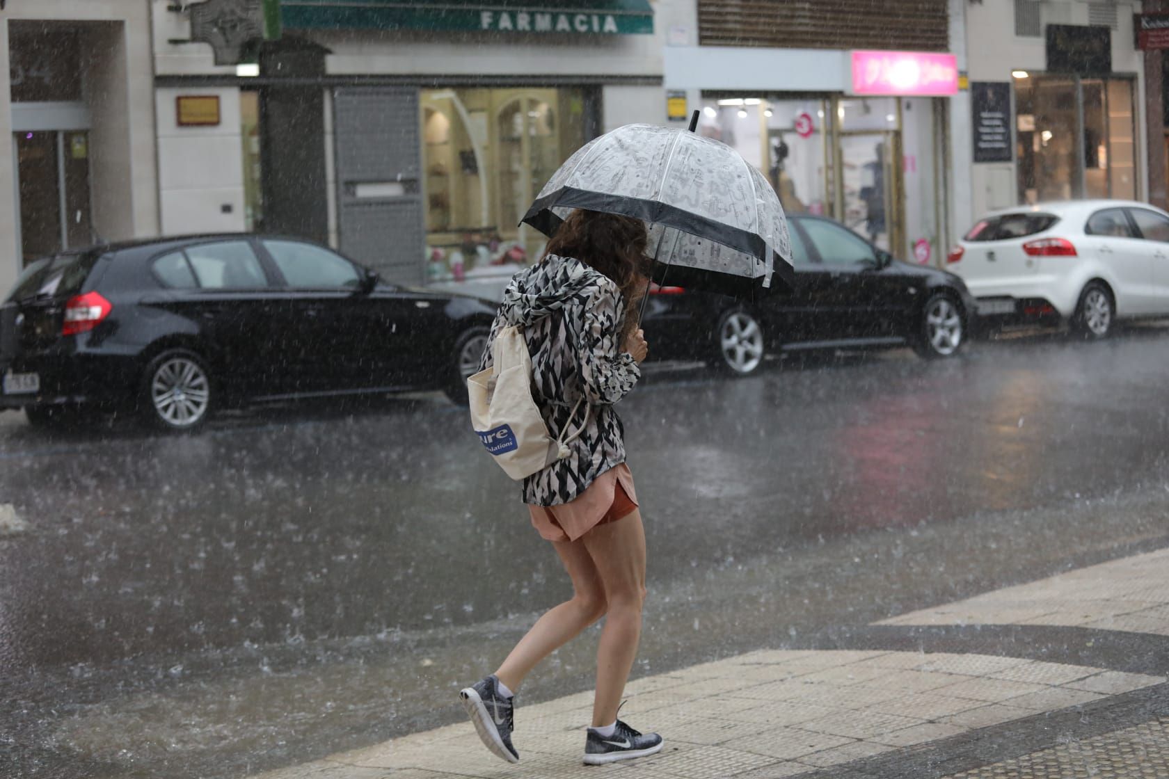 EN IMÁGENES | Granizada en Zaragoza