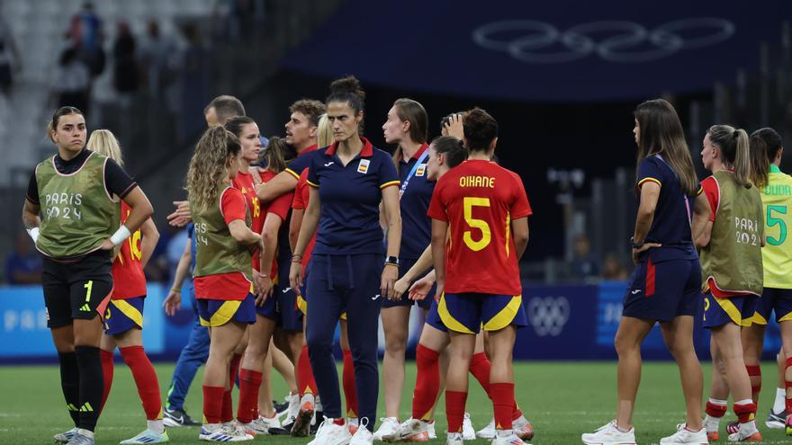 La pizarra hundió a España en su lucha por el Oro