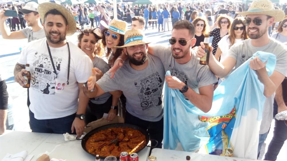 Miles de vecinos de Torrevieja disfrutan del Día de las Paellas en el recinto ferial con motivo de las fiestas patronales de La Purísima2018