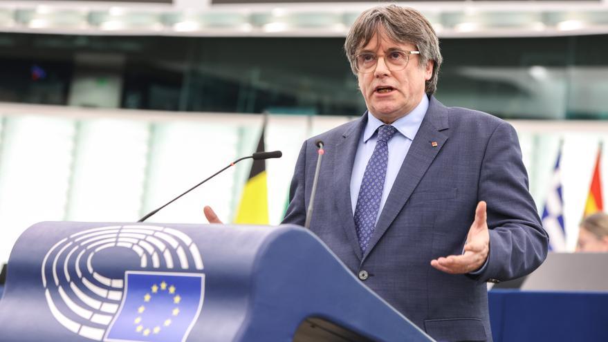 L'eurodiputat de Junts i expresident de la Generalitat, Carles Puigdemont