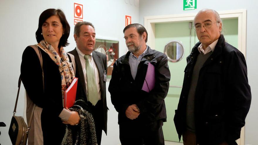 Marisa Gracia, Vicente Contreras y Francisco Garcia Sigüenza.