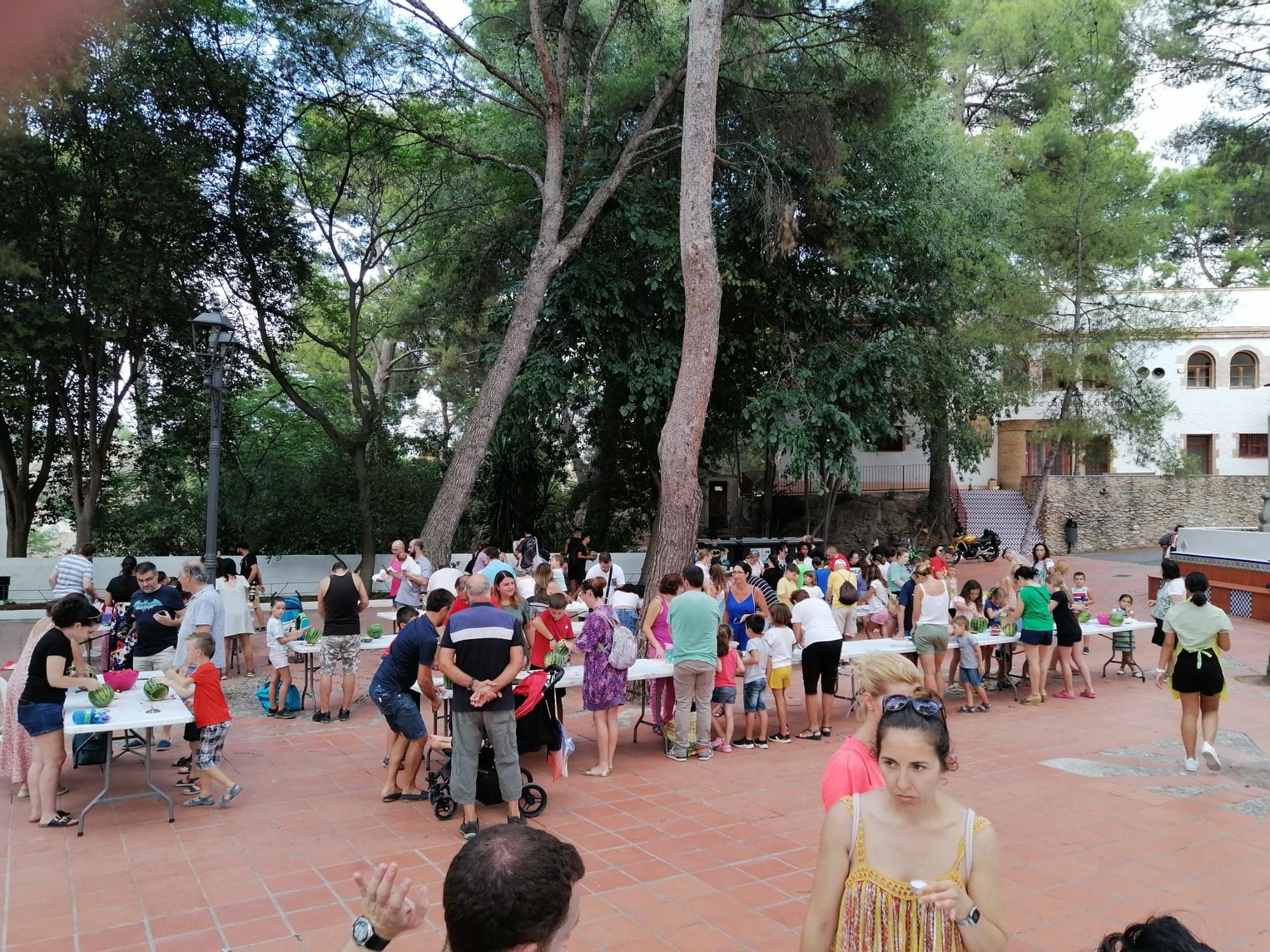 La Festa del Fanalet en la localidad de Vila-real, una celebración en la que ha participado la regidora de Tradiciones, Noelia Samblás.