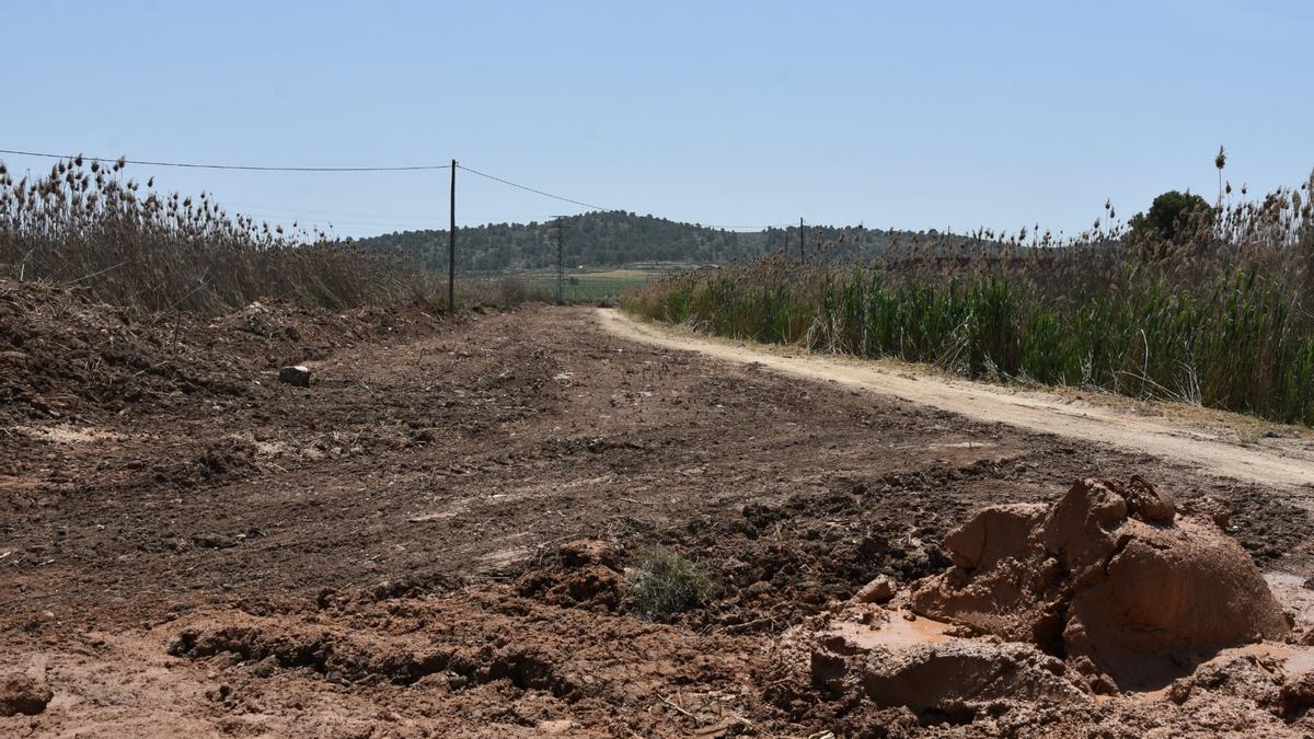 Zona afectada por las obras.