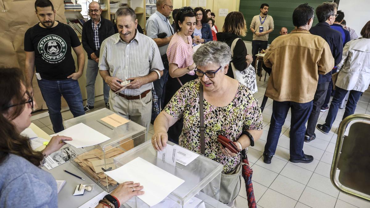 La jornada electoral del 28M en Alicante