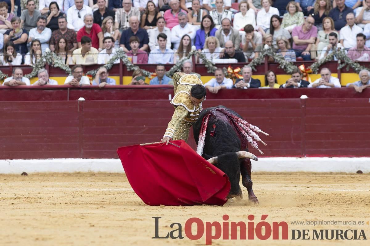 Cuarta corrida en la Feria Taurina de Murcia (Castella, Manzanares y Ureña)