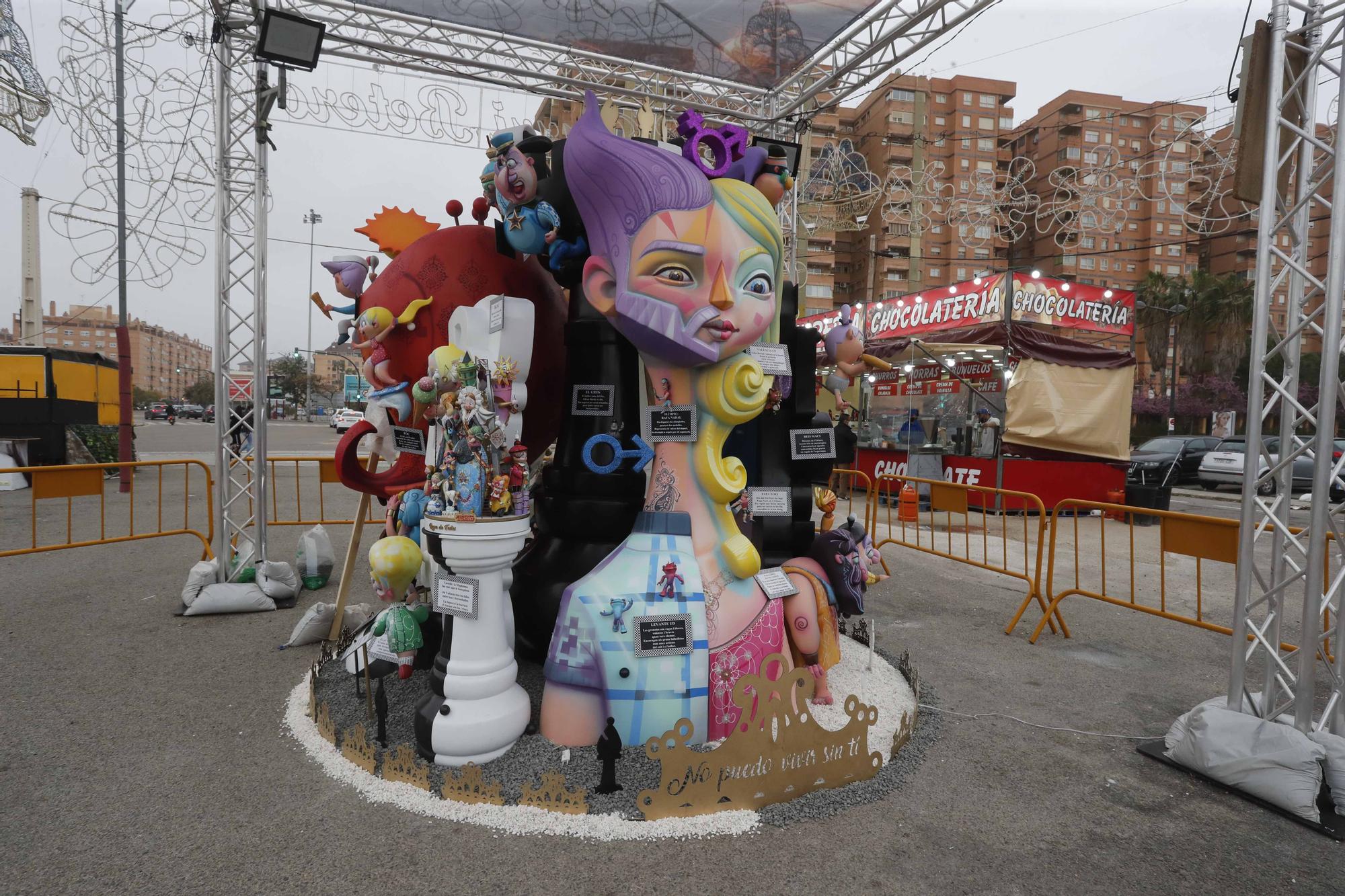 Todos los detalles de la Falla infantil Barrio de Beteró