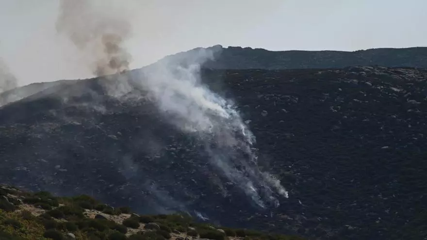 Video | El incendio de Tornavacas afecta a la Garganta de los Infiernos