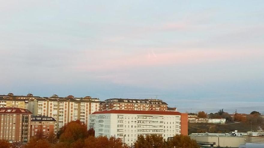 Cielo a primera hora en la capital