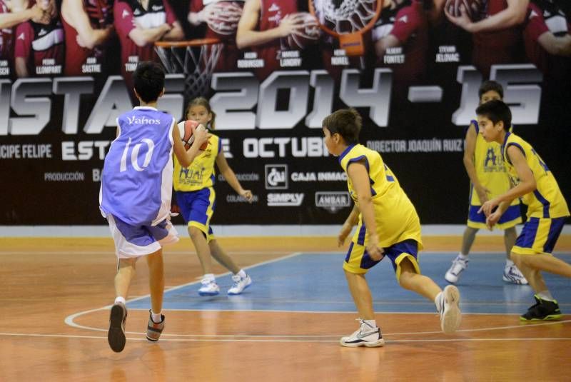 DÍA DEL MINIBASKET. Partidos de las 12:45 horas