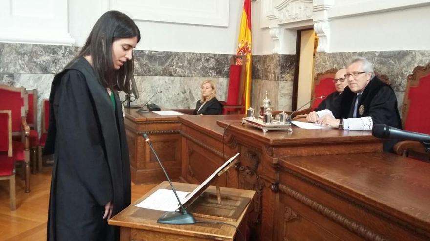 Lara Ferradás, jueza que refuerza la sala 14 de Vigo. // FdV