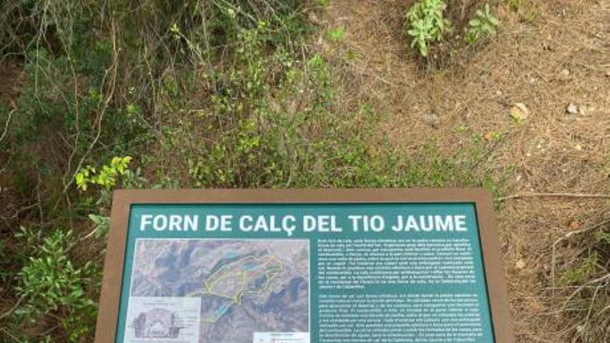 Uno de los carteles explicativos. | LEVANTE-EMV