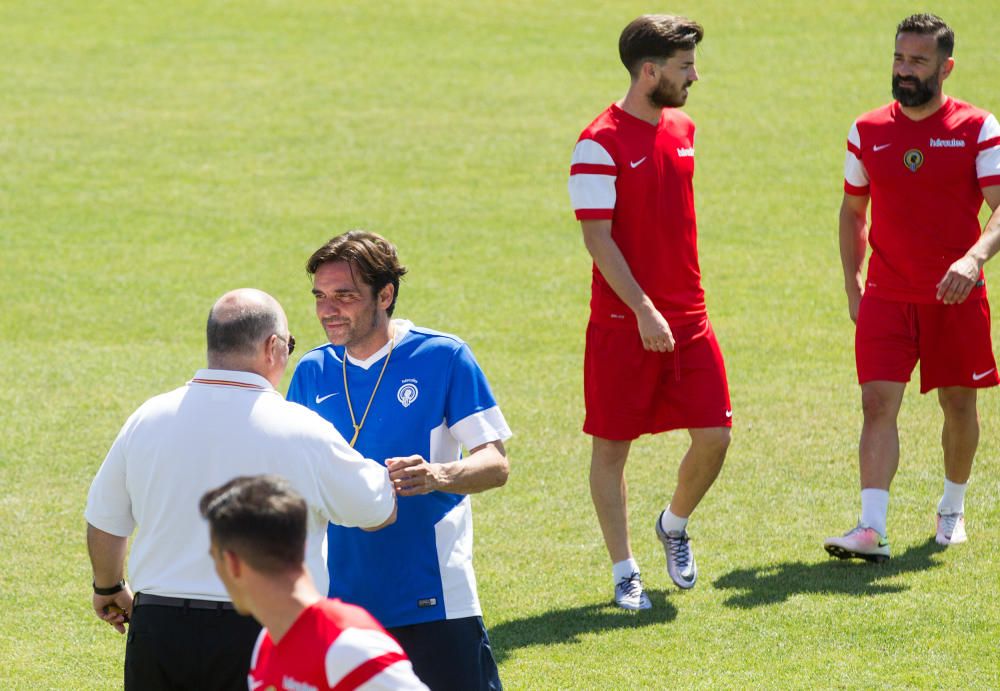 El Hércules realiza su último entrenamiento de la temporada