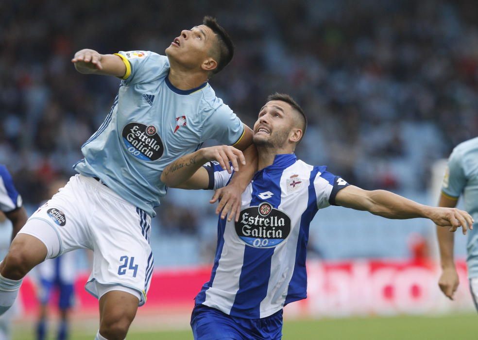 Mañana negra para el Dépor en Vigo ante el Celta