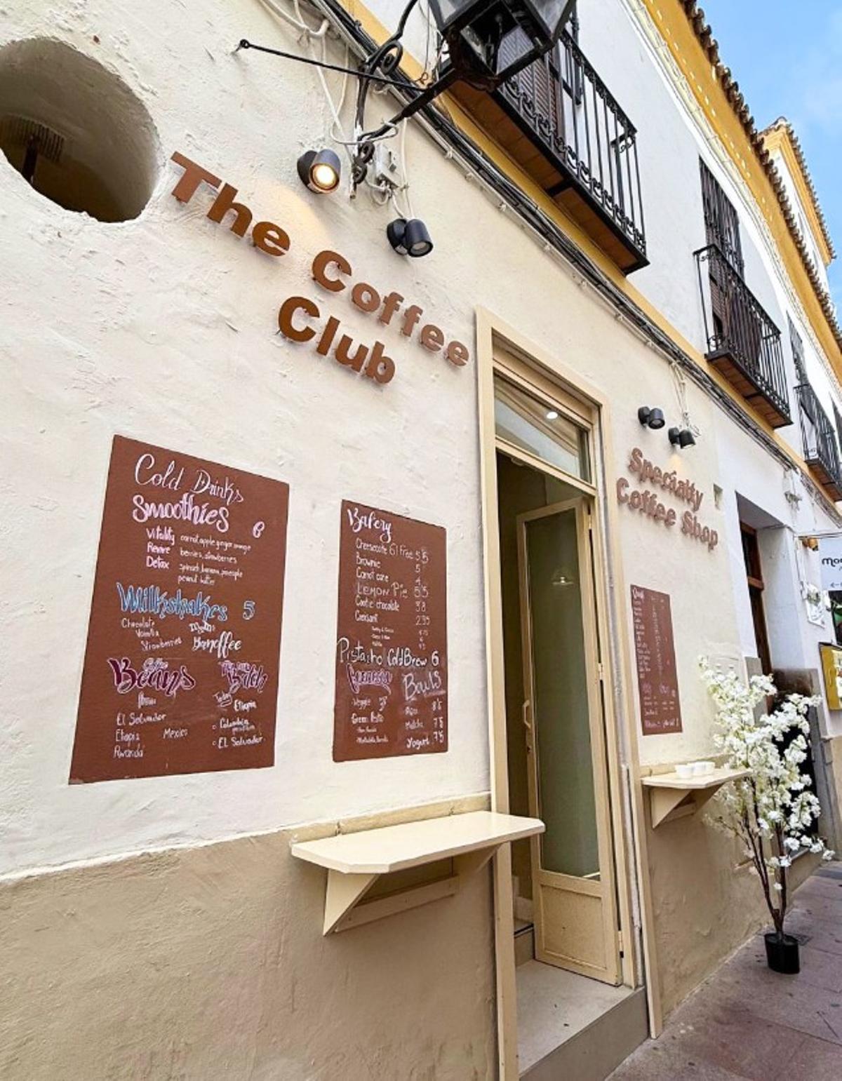 La cafetería cordobesa The Coffee Club, en la calle Céspedes.