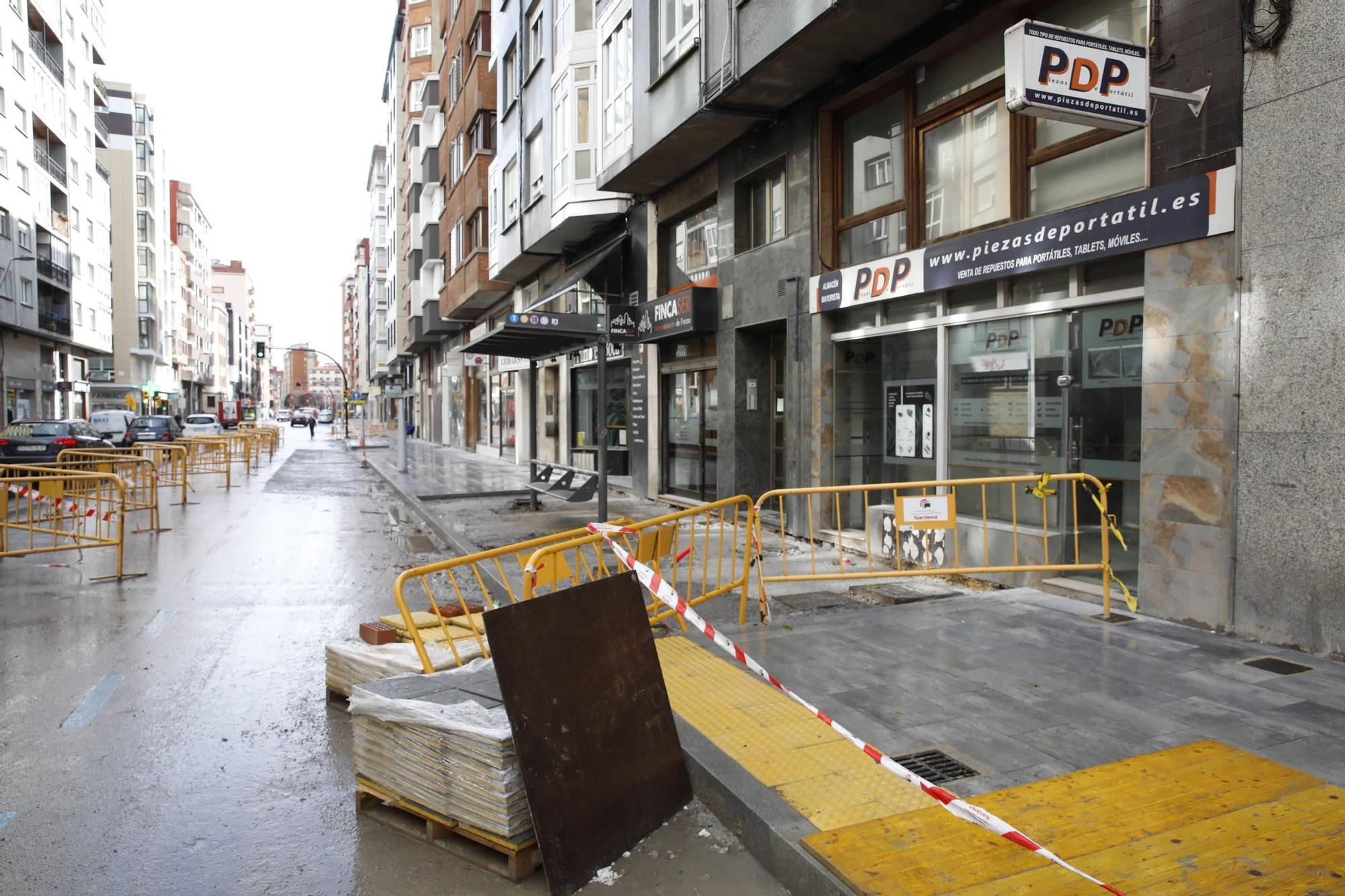 Los comerciantes celebran que "se nos escuche" antes de iniciar obras (en imágenes)