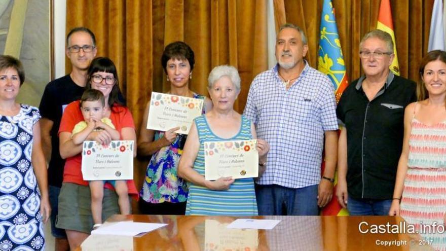 Entrega de premios en Castalla.