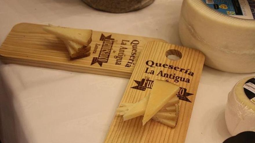 Presentación de quesos La Antigua.