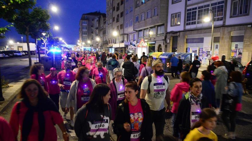 Adicam celebra el 5 de junio su cuarta marcha solidaria nocturna en Cangas y abre las inscripciones