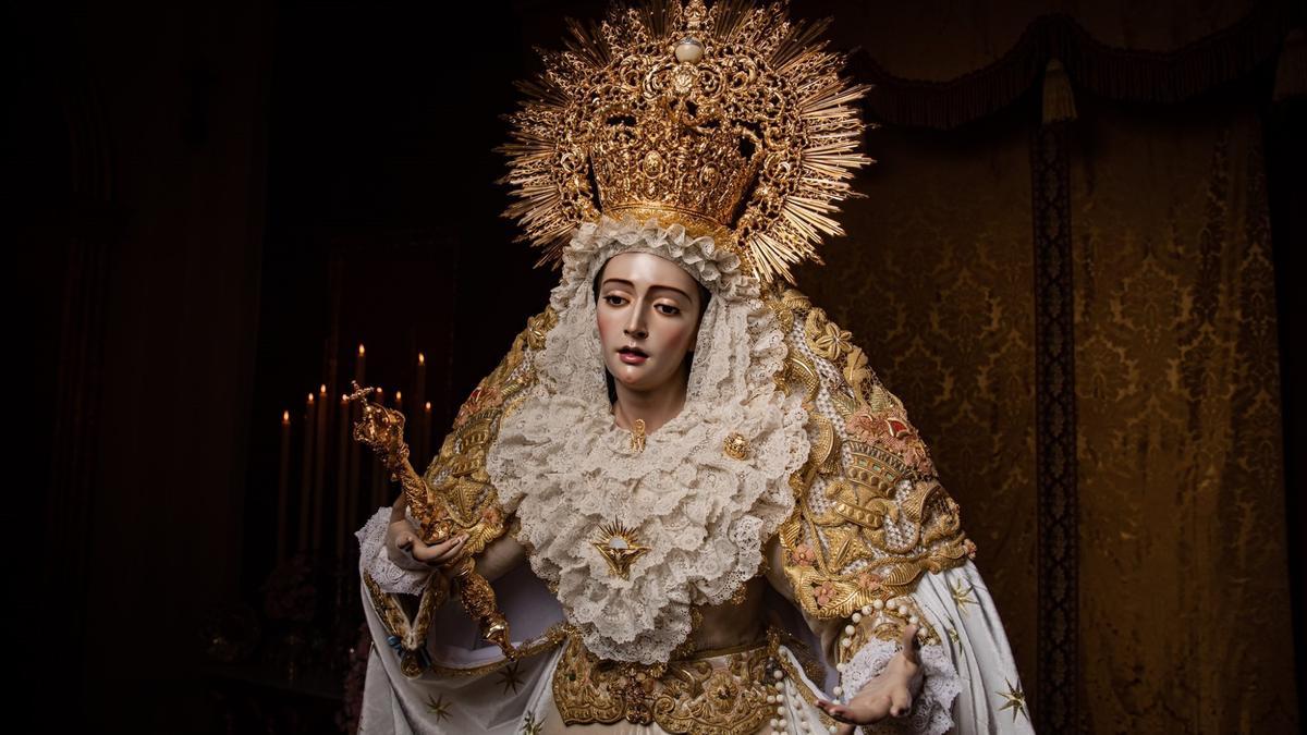 La Agrupación celebra la festividad de la Reina de los Cielos en San Julián