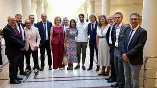 Javier Iglesias, Javier Maroto y Clara Martín toman posesión como nuevos senadores autonómicos