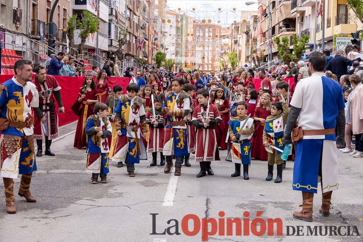 Desfile infantil en las Fiestas de Caravaca (Bando Cristiano)