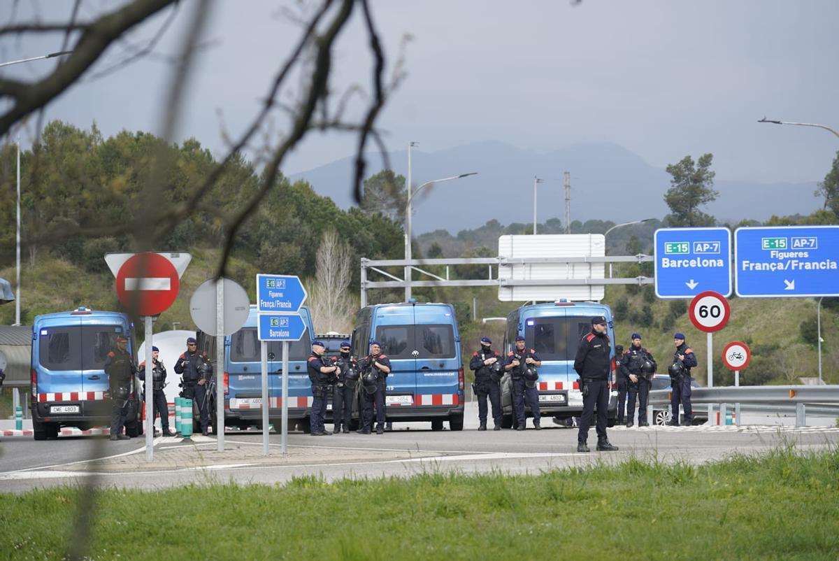 Les imatges de les protestes dels docents