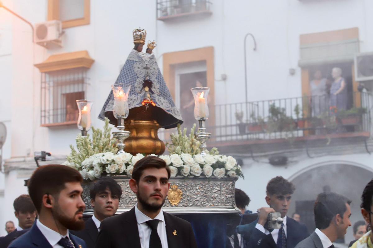 Traslado de la Virgen de la Fuensanta, este miércoles, a la Mezquita-Catedral.