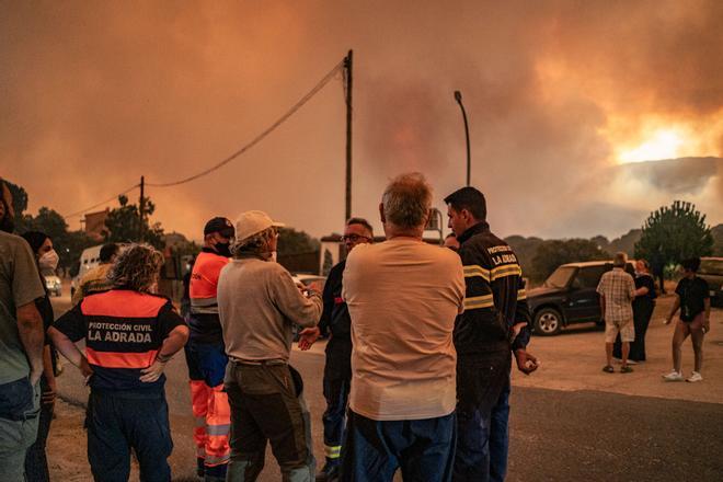 Los incendios arrasan la sierra oeste de Madrid