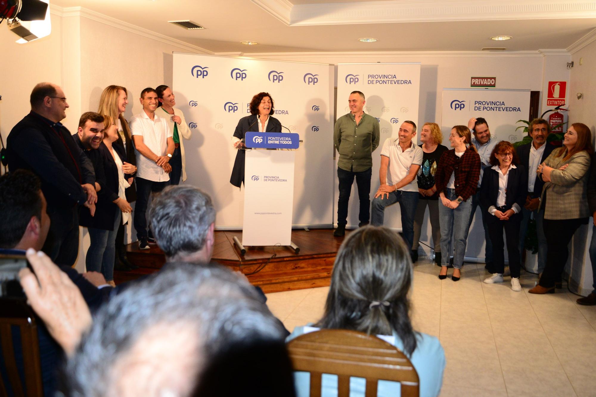 La presentación de la candidatura del PP de Bueu a las elecciones municipales 2023