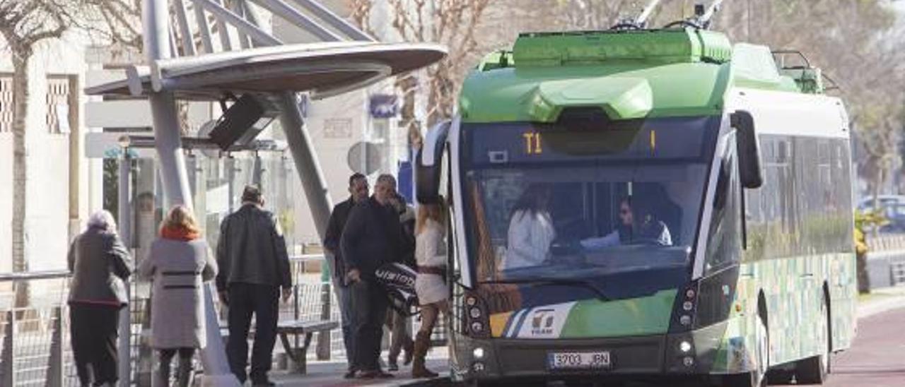 El Consell sigue pagando las obras del Tram.