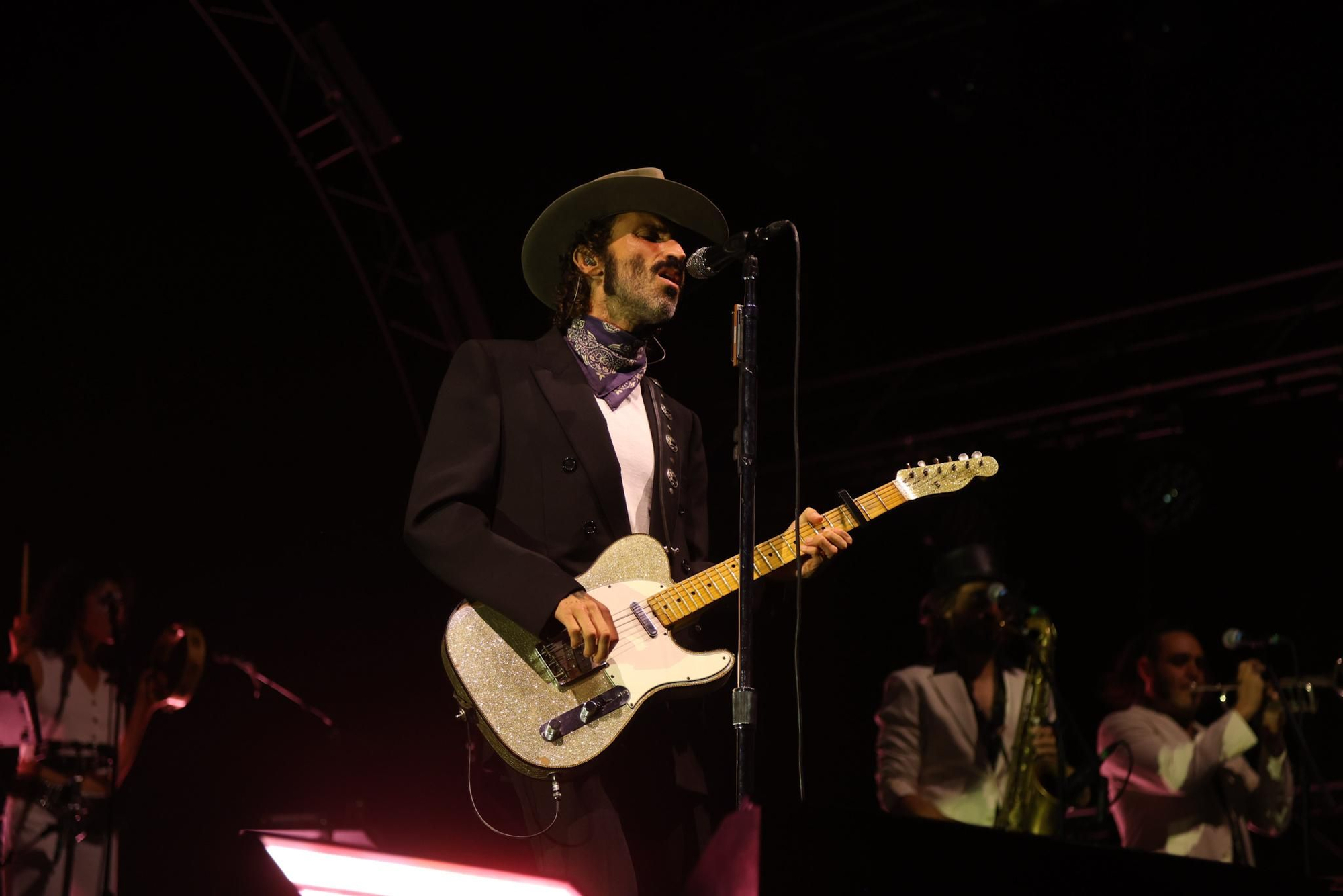 Leiva en el Muelle de Batería de A Coruña